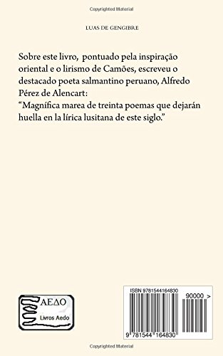 Luas de gengibre: Poemas, tradução e ensaios