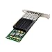 10Gb PCI-e 3.0 X8 NIC Network Card,Quad- SFP+ Port, with Broadcom BCM57840 Controller, PCI Express Ethernet LAN Adapter Support Windows Server/Linux/VMware