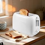 Automatik-Langschlitztoaster, Edelstahl, 2 Extra-breite Schlitze, 1400W...