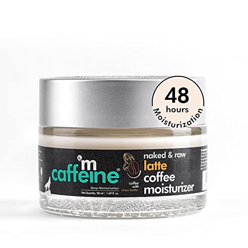 mCaffeine NonSticky Latte Face Moisturizer (50ml) for Deep