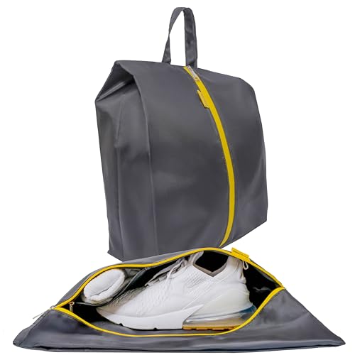 Bolsa portátil para zapatos impermeable con compartimentos internos 6