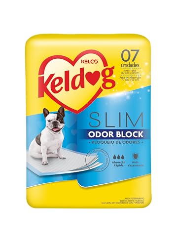 Keldog Tapete Higiênico Slim Ultra Dry Odor Block C/ 7 UN