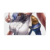 マウスパッド ゲーミング 大型 ダイワスカーレット テーブルマット デスクパッド 防水 防油 断熱 清潔しやすい 滑り止め ゴムベースデスクマット 仕事 ゲーム オフィス ホーム用 おしゃれ 40X75cm
