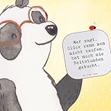 Mr. & Mrs. Panda Coaster Spruch Reitlehrerin Freude - Geschenk, personalisierte Geschenke, Tassen Untersetzer, handgefertigte, für Gläser, Reiten, Berufspassion, Reitstunden, Beruf, Reitausbildung