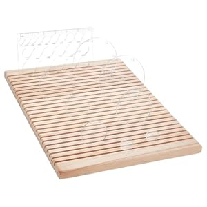 PH PandaHall Holz Quiltlineal Halter mit 25 Slots