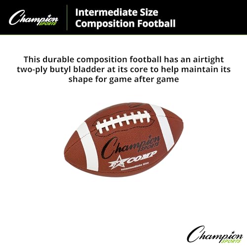 Champion Sports Composite Leather Football