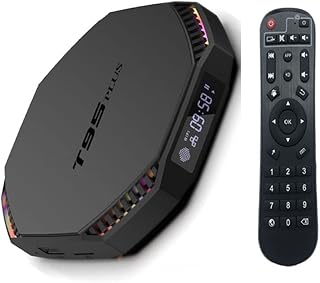 T95Z Plus Android 11.0 TV Box 4GB 32GB RK3566 Quad Core Cortex-A55 BT 4.1 Support 8K 2.4/5.8G Dual-Band Wi-Fi 1000M LAN Ethernet