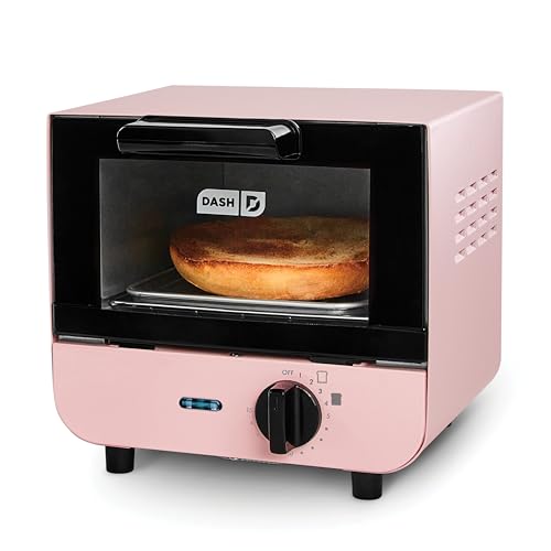 DASH Mini Toaster Oven Cooker for Bread, Bagels, Cookies, Pizza, Paninis & More