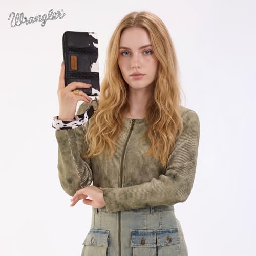 Image of X Wrangler Wristlet Western Wallet Boho Aztec Credit Card Holder for Women