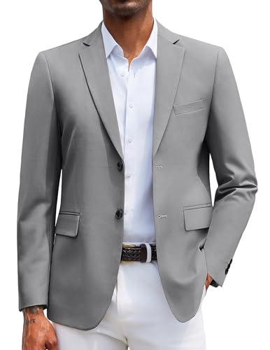 COOFANDY Men's Casual Blazer Lightweight Suit Jacket Slim Fit Sport Coats for Men