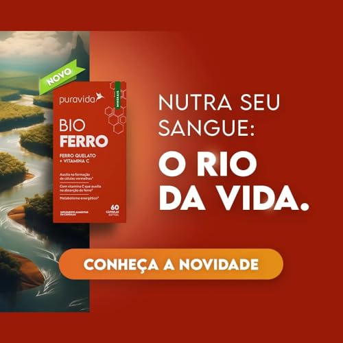 Bio Ferro - Ferro Quelato + Vitamina C | 60 Cápsulas Softgel
