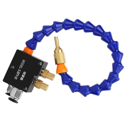 Cutting Machine Water Sprayer, CNC Machine Mist Coolant Lubrication Spray System Kit, 360° Adjustable CNC Machine Tools for Spray Cooling Low Pressure Cooling System 1PC