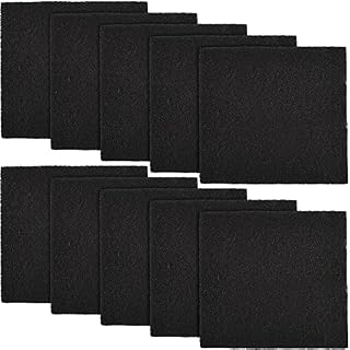 10 Pack Cat Litter Box Charcoal Filters Tray filter Replacement Carbon Odor Filters Hooded Cat Litter Boxes and Pans