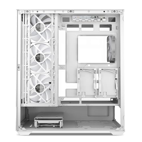Gabinete Sharkoon AK6 RGB para PC ATX Blanco miniatura 7