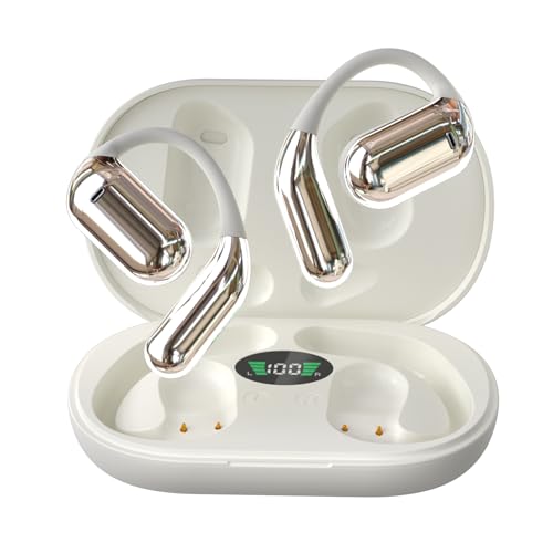 ���C�����X�C���z�� Bluetooth5.4 �C���z�� �I�[�v���C���[�^ �����ǂ��Ȃ� �����ɂ��Ȃ�Ȃ� ���|���� OWS ��C�`�� �c�ʕ\�� iPhone/Android Hi-fi ���y�� �����ҋ@ iPhone �A���h���C�h�Ή� (�z���C�g)