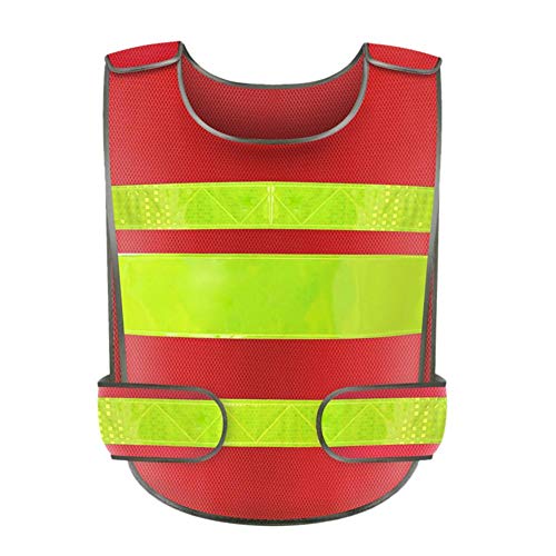 Preisvergleich Produktbild Lightcolor Hochsichtbare Warnweste - Hergestellt Reflektierendem Material