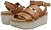 FitFlop Eloise Back-Strap Espadrille Wedges Light Tan 7 M (B)