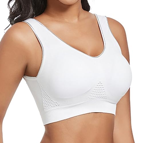 Soutien-gorge push up sans couture XXL à boucle avant pour un maintien et un effet galbant optimal