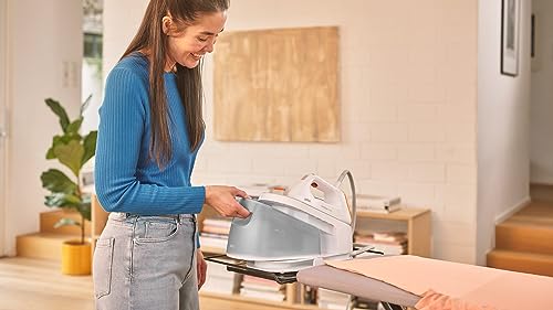 Braun CareStyle 1 Pro IS 1511 WH Steam Generator with FreeGlide 3D Technology, Vertical Steam, Non-Drip Function, Water Tank 1.7 L, 5.5 Bar, 360 g/min, 2200 W, White/Orange - Image 5