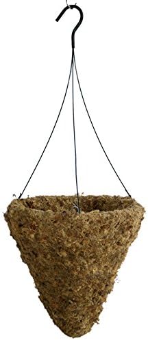 Grower Select 16CMB Cone Sphagnum Moss Hanging Basket, 16-Inch