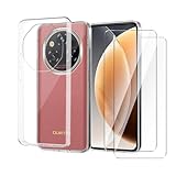 Wanglaism Handyhülle Kompatibel mit Oukitel WP210 hülle mit 2 Stück Schutzfolie Gehärtetes Glas - Transparent Weiches Silikon stoßfest Schutzhülle Tasche