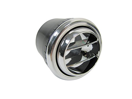Indash Round Chrome Vent/Louver for 2-1/2
