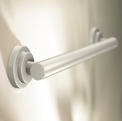 Moen Yg0724Bn Iso Bathroom Safety 24-Inch Designer Grab Bar, Brushed Nickel #TOP2
