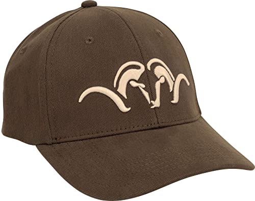 Blaser Cap Flexfit Braun - Jagdkappe mit Logo-Bestickung - Jagd Cap - Basecap für Jägerinnen und Jäger aus Baumwolle, Größe:L/XL Cover