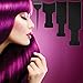 Mudder 4 Pcs Balayage Highlighting Board and Brush Kit 1 Hair Dye Brush and 3 Balayage Highlighting Board with Teeth Black Hair Dye Comb for Women Hairstylist Accessories