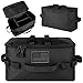 bvya Tactical Camping Storage Bag 11 Liters Outdoor Utility Tote Bag Camping Cookware Organizer Trunk Organizer with Flag Patch
