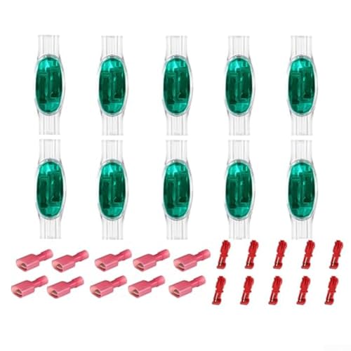 Connettori per cavi impermeabili per robot tosaerba, 10 morsetti per connessioni sicure e sicure