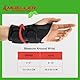 Mueller Greenline Fitted Wrist Brace, Handgelenkbandage, schwarz, Gr. L/XL rechts