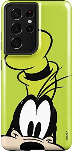 Skinit Pro Phone Case Compatible with Galaxy S21 Ultra 5G - Officially Licensed Disney Friends Goofy Up Close Design