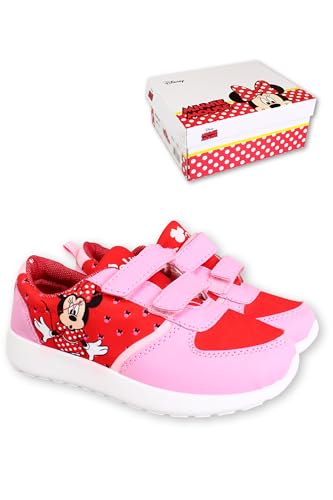 arlis Baskets Minnie Enfants (Rose, Système Taille Chaussures EU, Enfant de 2 à 5 Ans, Numérique, Moyen, 24)