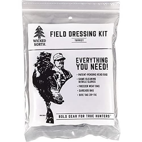Wicked North Game Processing Kit for Turkey Hunting, Includes 5 Essentials Gear