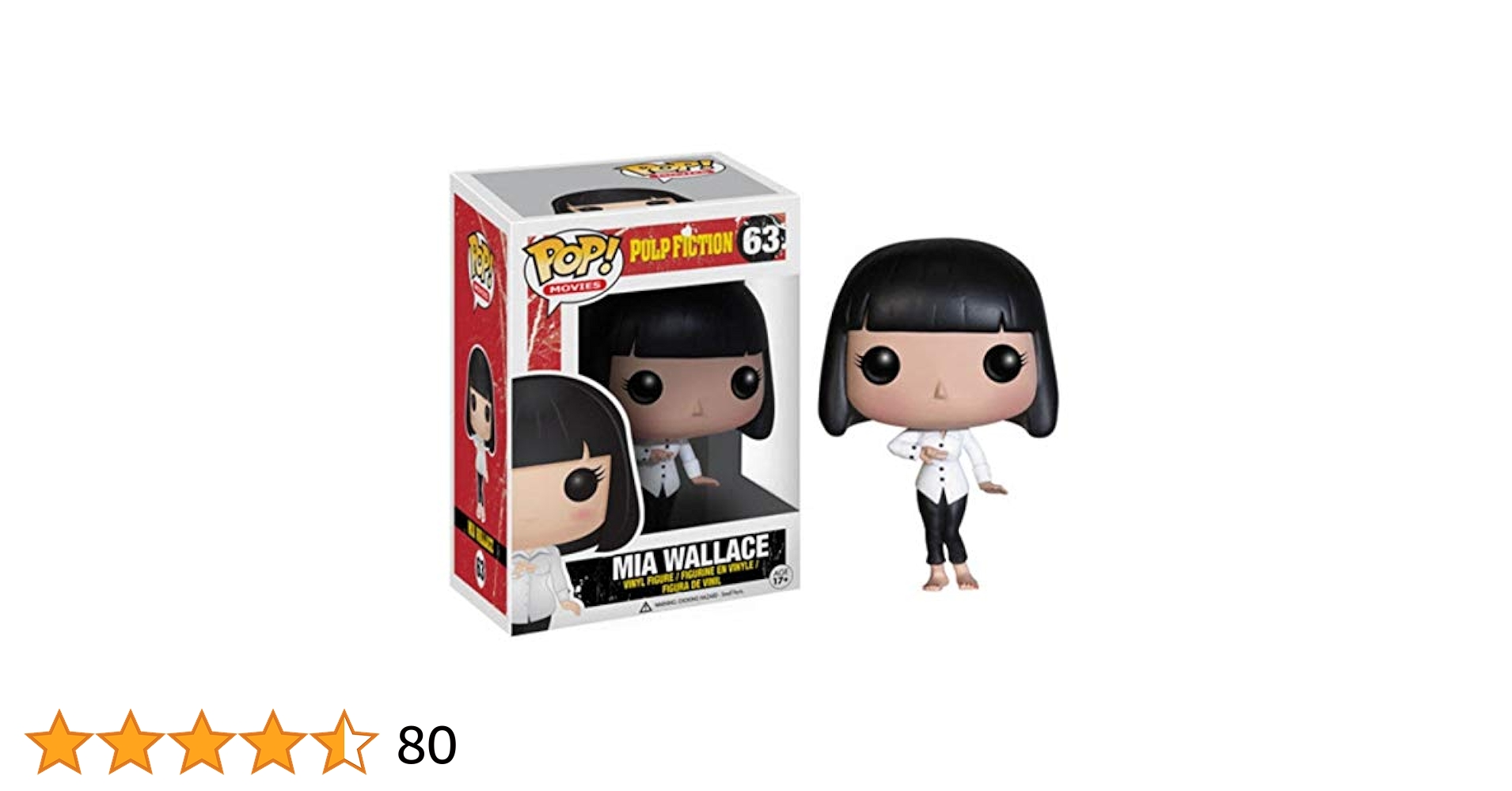 FUNKO POP パルプフィクション フィギュア Pulp Fiction Amazon.com: Funko POP Movies Pulp Fiction Vincent Vega Vinyl