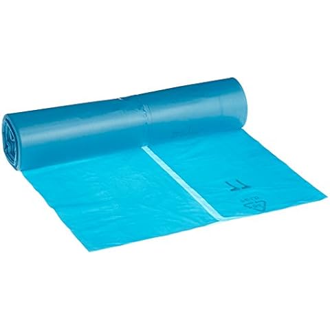 Deiss Premium 10903 Ecofine Rubbish Bags, 2 1/4 x 1000 mm 25 per roll blue Cover