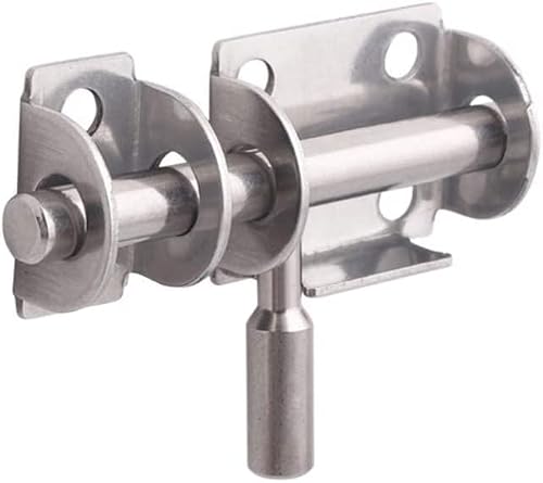 NVSFZGIYG Gate Bolt,Slide Door Lock Hasp, Security Latch Heavy Duty Barrel Stainless Steel Sliding for Bedroom Window