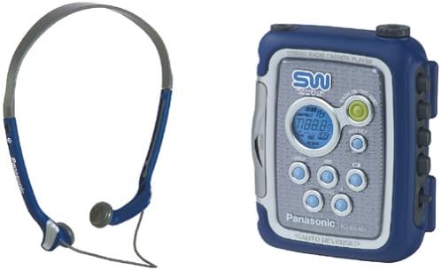 Amazon.com: Panasonic RQ-SW48VBLU AM-FM Walkman, Blue : Electronics