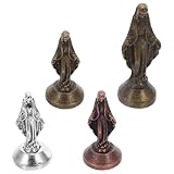 Durabilité : la surface en laiton s'oxyde naturellement pour former une couche protectrice, ainsi sa beauté. petite statue de la vierge , statue de déesse en laiton