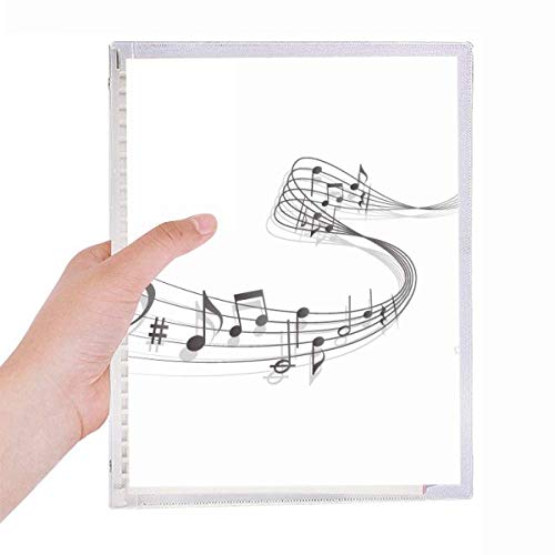 Song Music Score carnet de notes de musique à spirale rechargeable Mélodious