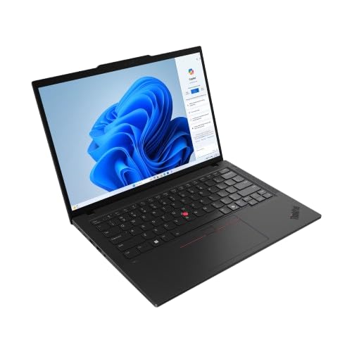 Image of Lenovo ThinkPad T14 Intel Core Ultra 7 155U 14 inch WUXGA IPS 400 Nits Thin and Light Laptop (32GB RAM /1TB SSD /Windows 11 Pro /Fingerprint /Black /3Y Premier Support /1.38 kg), 21MLS04600