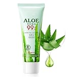 Aloe vera Gel For Skin Care, 99% Pure Aloe vera gel With Vitamin E, gel For Skin Care, Itchy & Damaged Skin, Aloevera For SkinCare & Sunburn