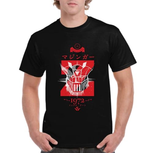 the Fan Tee Camiseta de Hombre MZ Anime Manga Retro Mazzinger Puños Z 114 L