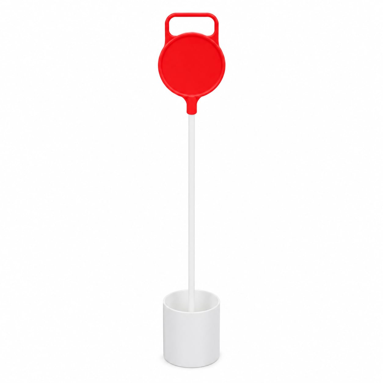 Golf Putting Flagstick Asta Bandierina Putt Green Accessorio Golfistica Plastica Impermeabile Durevole Adatto per, Asta portabandiera con maniglia + buca in plastica