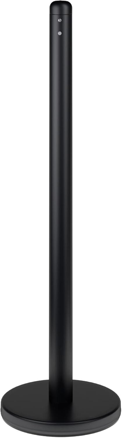 40" Black Free Standing Smoker Pole and Base. For use Outside of Office, Restaurants, Bars, and Convenience Stores. Smokeless Outdoor Ashtray Cigarettes Ash Butt Disposal. Ashtrays for cigarettes : Industrial & Scientific