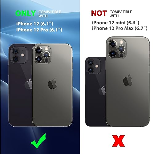 CACOE iPhone 12 Hülle, iPhone 12 Pro Hülle 6.1 Zoll-kompatibel mit MagSafe, Handyhülle iPhone 12/12 Pro Schutzhülle iPhone 12 Case Anti-Fingerabdruck – Bild 4