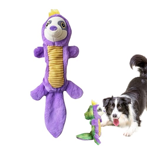 Qikam Plüsch Hundespielzeug Faultier