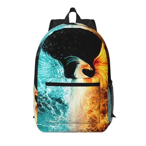 Mochila universitaria para mujeres y hombres EdWal mochila escolar ligera negra