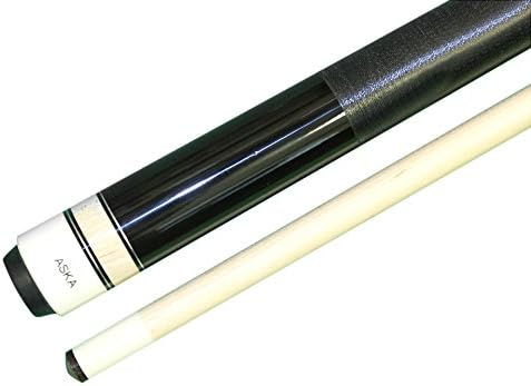 Miniatura 4 de ASKA L2 - Taco de billar de 2 piezas, arce canadiense Hard Rock de 58 pulgadas, punta dura de 0.512 in